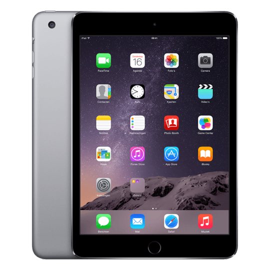FindRefurbished Apple iPad Mini 3 4G WiFi Spacegrijs 1