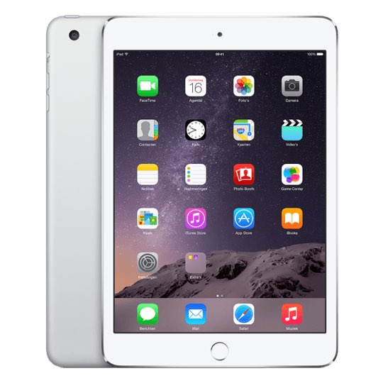 FindRefurbished Apple iPad Mini 3 4G WiFi Zilver 1